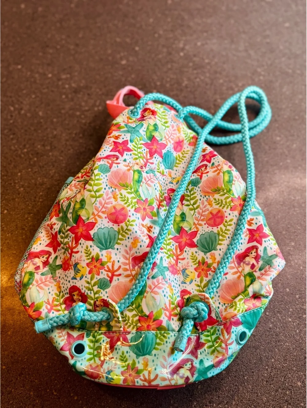 Disney store the little mermaid beach / swim bag